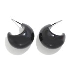 Wholesale acetate Teardrop Hoop Earrings D
