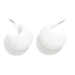 Wholesale acetate Teardrop Hoop Earrings D