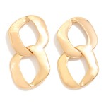 Wholesale large Metal Chain Link Drop Earrings L