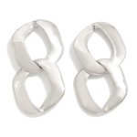 Wholesale large Metal Chain Link Drop Earrings L