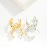 Wholesale metal Chain Link Hoop Earrings D