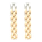 Wholesale metal Watch Chain Drop Earrings L