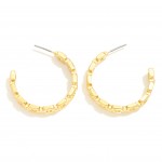 Wholesale metal Chain Link Hoop Earrings D