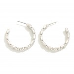 Wholesale metal Chain Link Hoop Earrings D