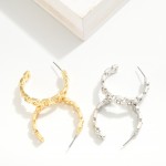 Wholesale metal Chain Link Hoop Earrings D