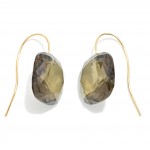 Wholesale cushion Square Cut Glass Crystal Drop Earrings L