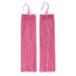 Wholesale rhinestone Fringe Drop Earrings L