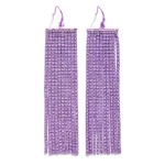 Wholesale rhinestone Fringe Drop Earrings L