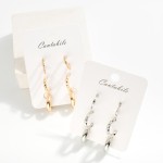 Wholesale set Three Metal Hoop Earrings L