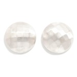 Wholesale chunky Textured Metal Dome Drop Earrings L