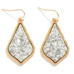 Wholesale glitter Teardrop Drop Earrings L