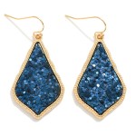 Wholesale glitter Teardrop Drop Earrings L