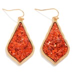 Wholesale glitter Teardrop Drop Earrings L