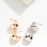Wholesale metal Disco Ball Cuff Hoop Earrings D