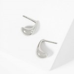 Wholesale metal Teardrop Cuff Earrings Stainless Steel Tarnish Resistant Hypoall