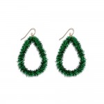 Wholesale tinsel Teardrop Drop Earrings L