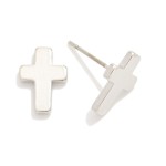 Wholesale metal Cross Stud Earrings L