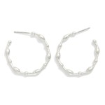 Wholesale metal Bubble Hoop Drop Earrings D