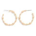 Wholesale metal Bubble Hoop Drop Earrings D