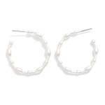 Wholesale metal Bubble Hoop Drop Earrings D