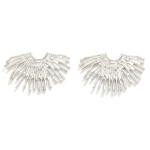 Wholesale metal Starbusrt Drop Earrings L