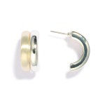 Wholesale triple Strand Metal Drop Hoop Earring L