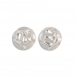 Hammered Circle Stud Drop Earring

- Approximately 1.5" L