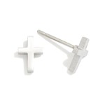 Wholesale metal Cross Stud Earrings L