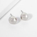 Wholesale metal Ball Stud Earrings L