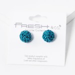 Wholesale pave Rhinestone Ball Stud Earrings L