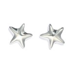 Chunky Metal Tone Star Post Drop Earrings 

- Approximately 1.25" L