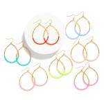 Wholesale beaded Teardrop Earrings Metal Tones Faceted Beads L