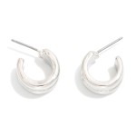 Wholesale metal Double Strand Hoop Earring L