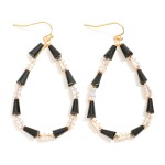 Wholesale beaded Teardrop Earrings Cone Beads Rhinestones L
