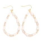 Wholesale beaded Teardrop Earrings Cone Beads Rhinestones L