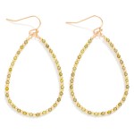 Wholesale faceted Beaded Teardrop Earrings L