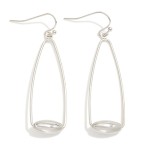 Wholesale metal Cone Drop Earrings Barrel Bead Detail L