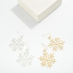 Wholesale simple Metal Star Drop Earring L