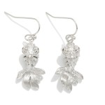 Wholesale metal Fish Drop Earrings L