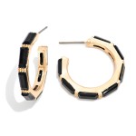 Wholesale hoop Drop Earring Glass Crystals D