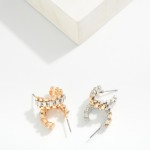 Wholesale metal Chain Link Hoop Earrings