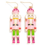 Wholesale enamel Nutcracker Drop Earrings L