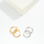 Wholesale metal Huggie Hoop Earrings D Hypoallergenic Water Resistant