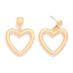 Wholesale glitter Acetate Heart Post Drop Earrings L