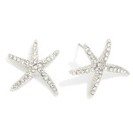 Wholesale studded Starfish Stud Earrings L