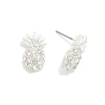 Wholesale studded Pineapple Stud Earrings L