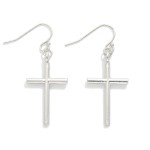 Wholesale metal Cross Drop Earrings L