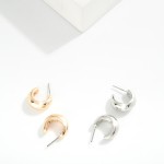 Wholesale small Metal Hoop Earrings L