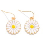 Wholesale enamel Flower Drop Earring L