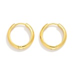 Wholesale metal Hoop Earrings Stainless Steel Tarnish Resistant D